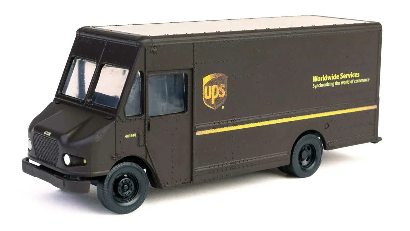 Walthers 949-12100 HO Scale Morgan Olson(R) Route Star Van UPS United Parcel Service(R) Package Car (New Style)