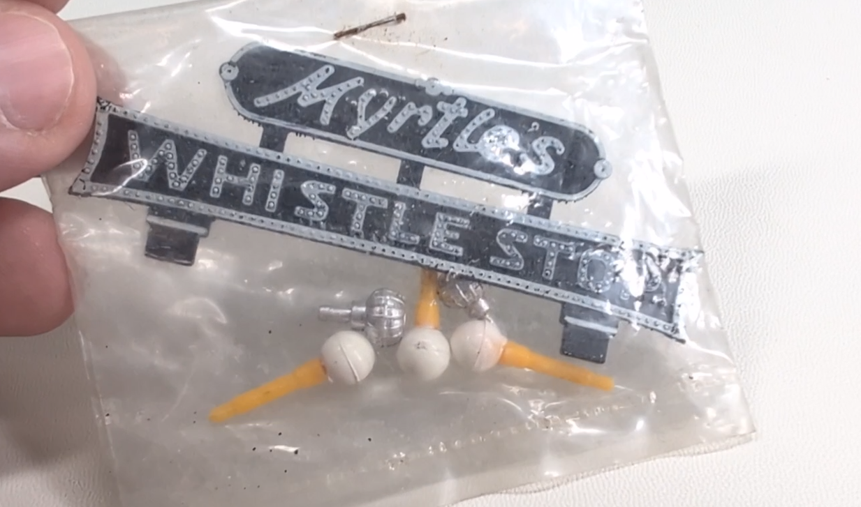 HO Scale Myrtle's Whistle Stop Sign & Details