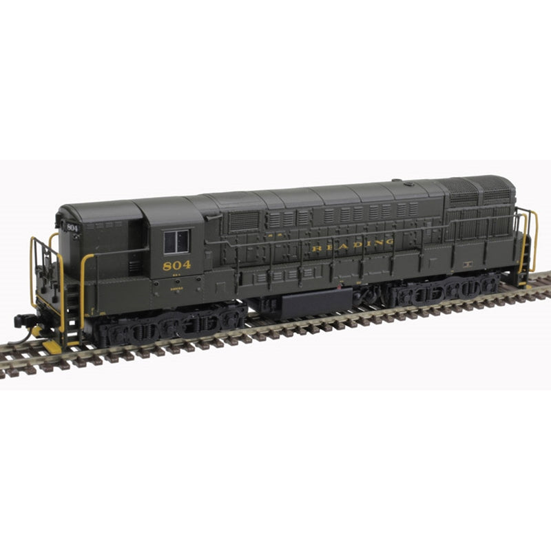 Atlas Master 40005390 N Scale, Train Master PH. 1B Diesel Locomotive, Reading #804, Silver (DC)