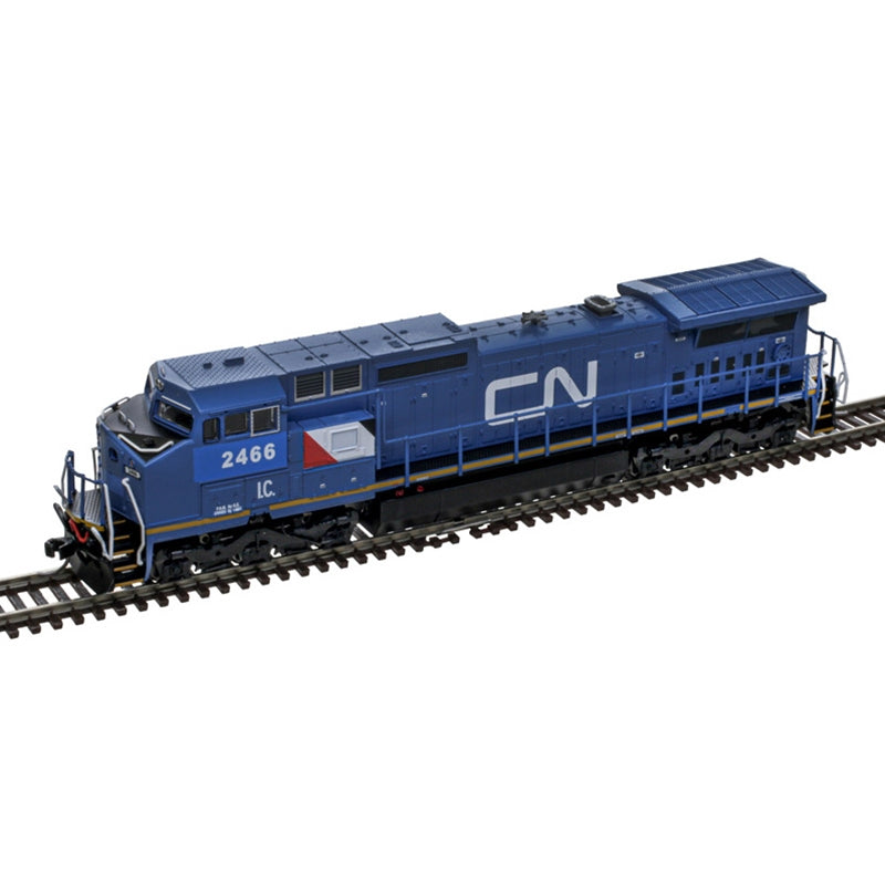 Atlas 40005847 N Scale Dash 8-40CW Diesel Locomotive Canadian National IC #2466 Gold ESU LokSound 5