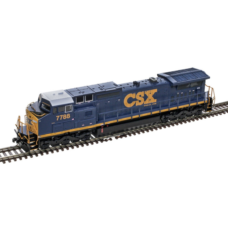 Atlas 40005848 N Scale Dash 8-40CW Diesel Locomotive CSX #7788 YN3 Gold ESU LokSound 5