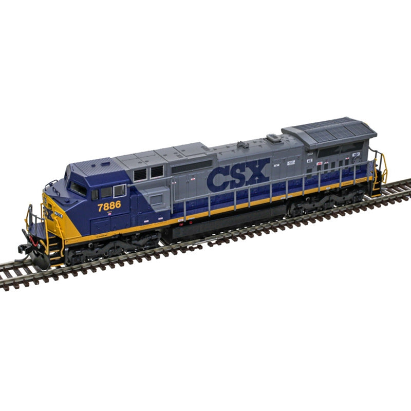 Atlas 40005854 N Scale Dash 8-40CW Diesel Locomotive CSX #7880 YN2 Gold ESU LokSound 5