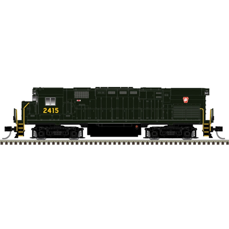 Atlas Master 40006127 N Scale C424 Diesel Locomotive Phase 1 Pennsylvania PRR #2415 Gold Soundtraxx Tsunami2