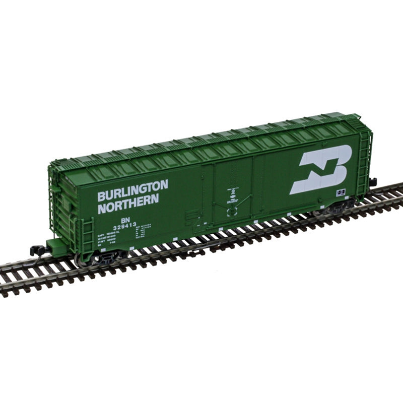 Atlas 50007147 N Scale GA 50' RBL Box Car Burlington Northern BN #329428