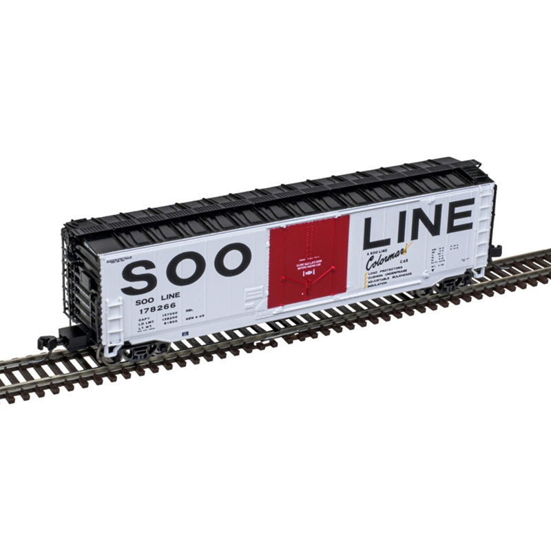 Atlas 50007161 N Scale GA 50' RBL Box Car Soo Line #178294