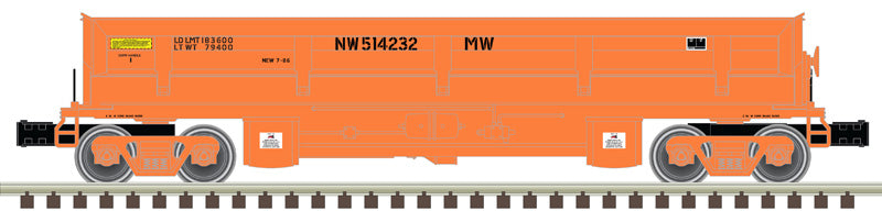 Atlas Premier 3009965-3 O Scale, Operating Dump Car, Norfolk & Western #514250