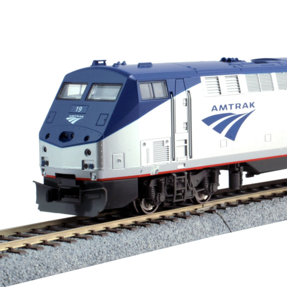 KATO 37-6117LS HO Scale GE P42 Genesis Diesel Locomotive, Phase V Late Amtrak #17 ESU LokSound 5
