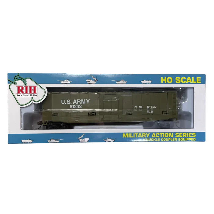 Rock Island Hobby 32162 HO Scale US Army Tank Buster Q Car
