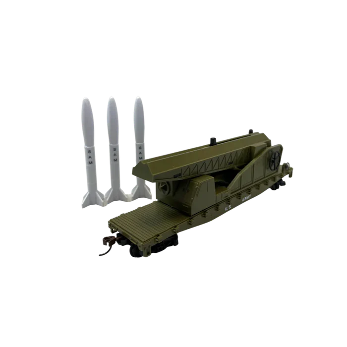 Rock Island Hobby 32180 HO Scale US Army Missile Launcher Car