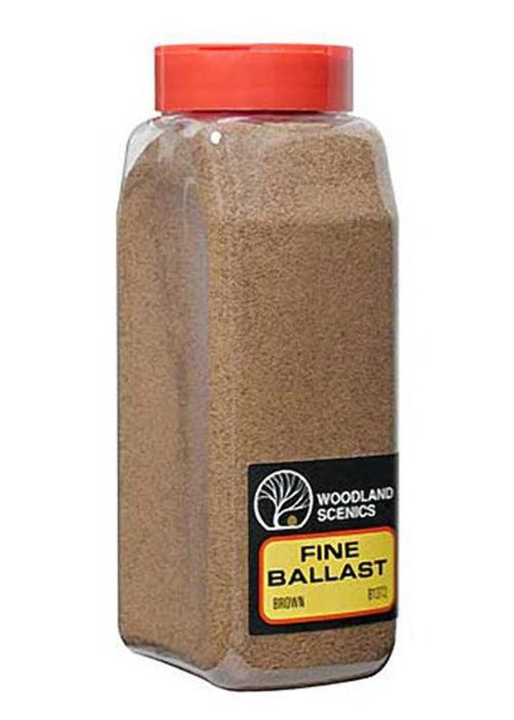 Woodland Scenics B1372 MULTI Scale Brown Fine Ballast Shaker