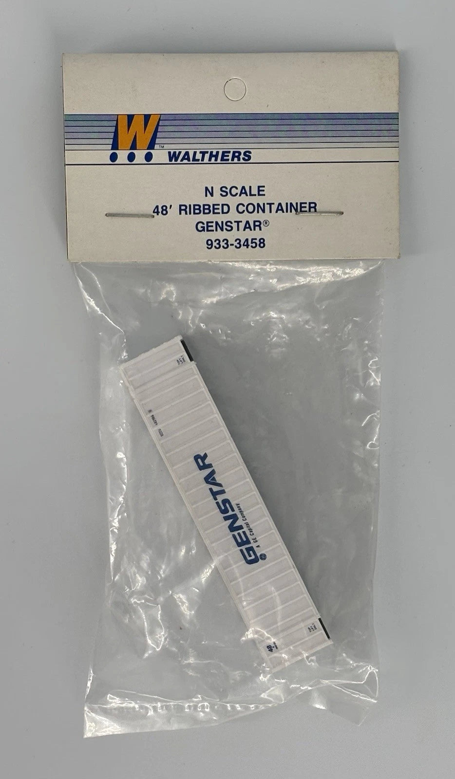 Walthers 933-3458 N Scale 48' Rib-Side Container Genstar