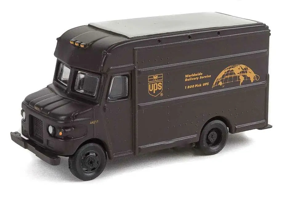 Walthers 949-14000 HO Scale UPS Package Car -- United Parcel Service Bow Tie Shield Logo