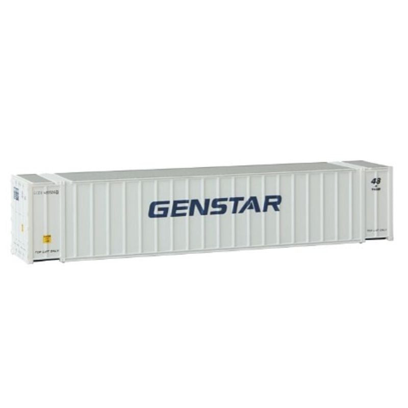 Walthers SceneMaster 949-8844 N Scale 48' Rib-Side Container Genstar
