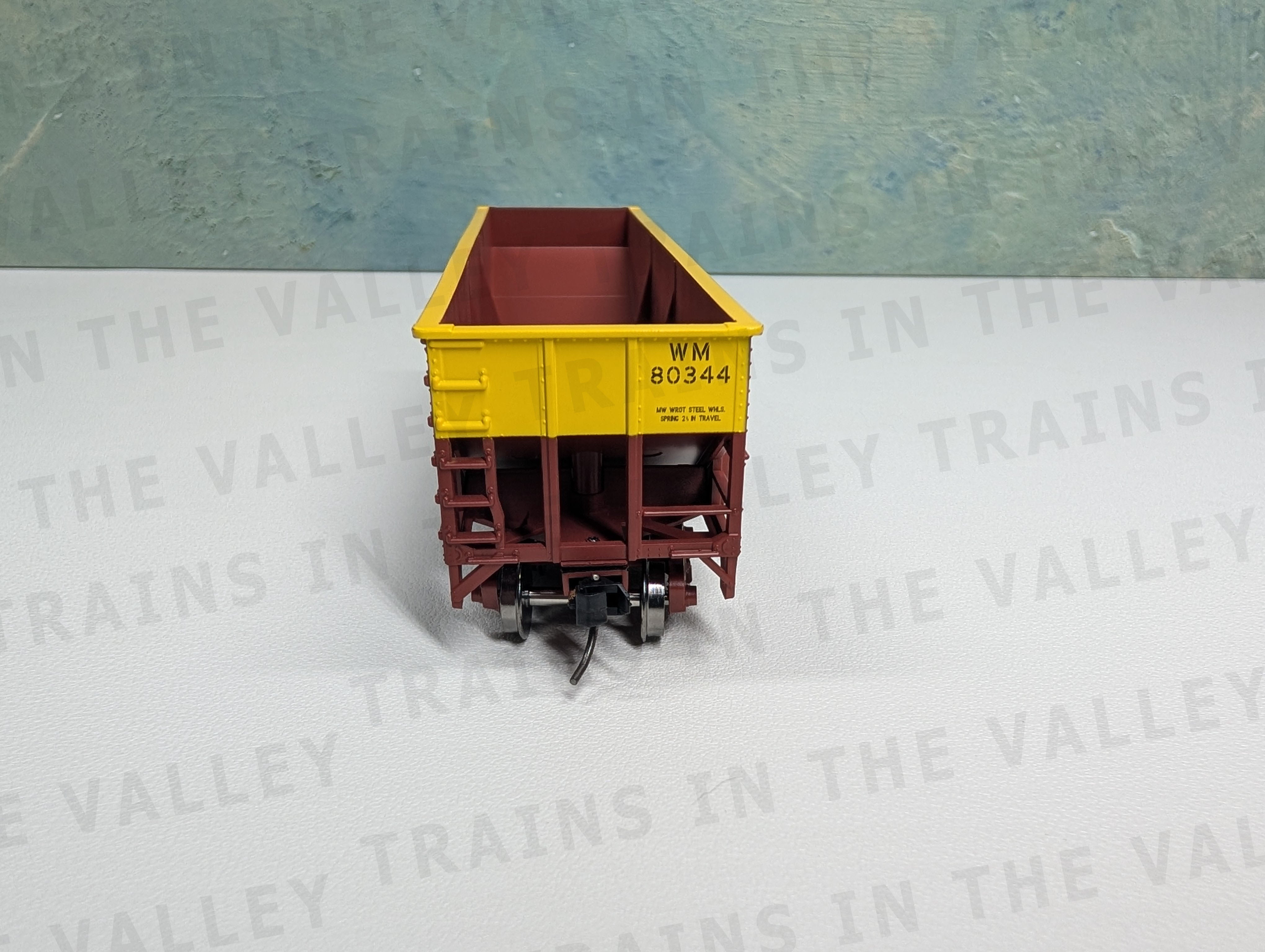 Bowser 43494 HO Scale 70 Ton 14 Panel Hopper Western Maryland WM #80358