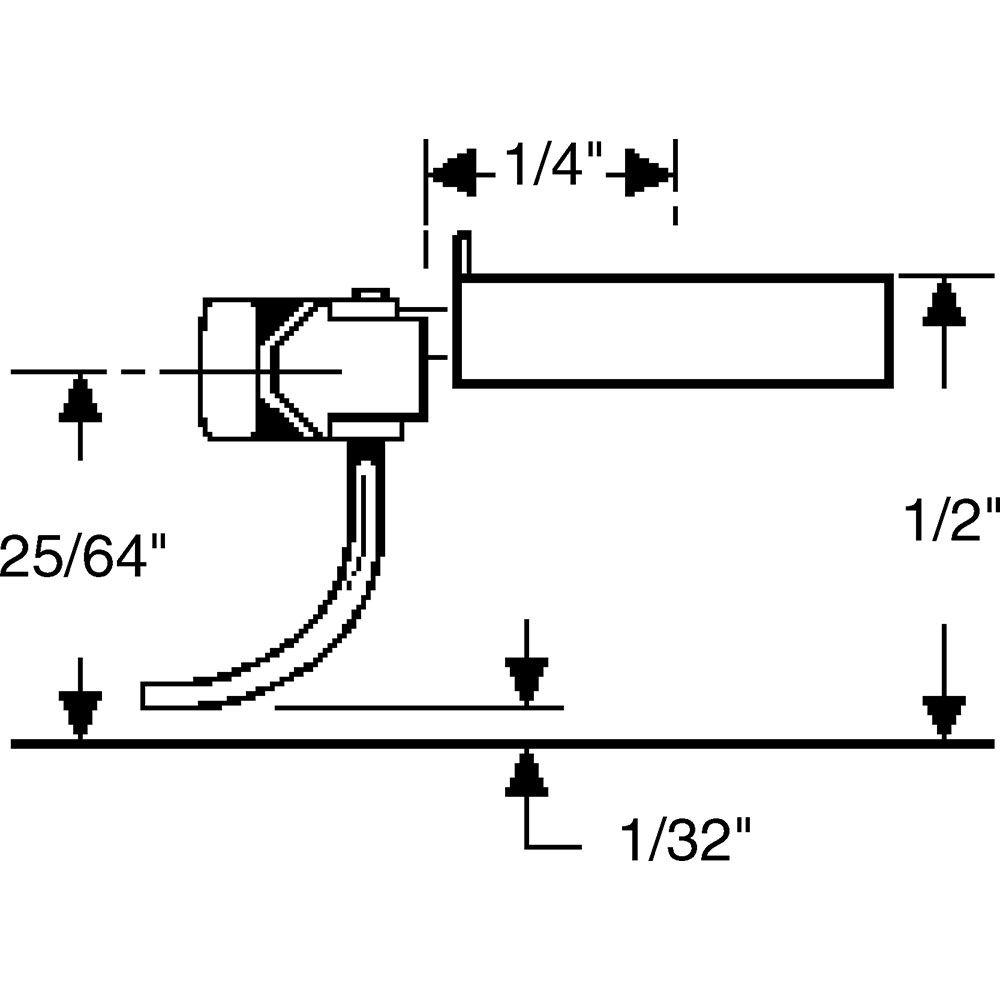 Kadee #145 HO Scale, Whisker Metal Couplers with Gearboxes, Short Overset Shank