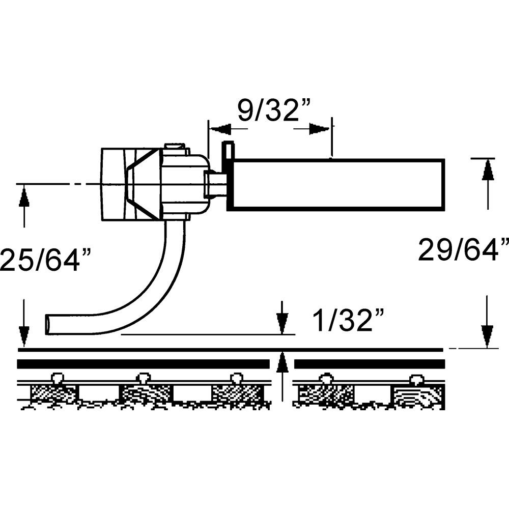Kadee #148 HO Scale, Whisker Metal Couplers with Gearboxes, Universal Medium Centerset Shank
