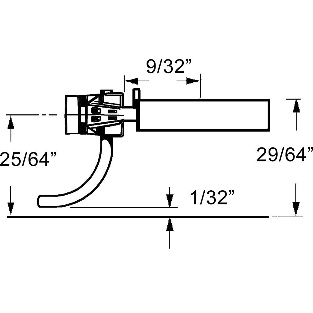 Kadee #158 HO Scale, Whisker Scale Metal Couplers with Gearboxes, Medium Centerset Shank