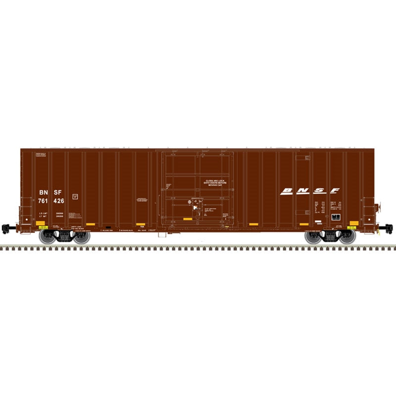 Atlas Master 20005933 HO Scale, 60' Gunderson 7538 Single Door Box Car, BNSF #761540